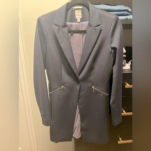 Blue-black blazer